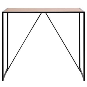 ACT NORDIC Seaford Barbord - Naturpapper, Vildek och Svart Metall