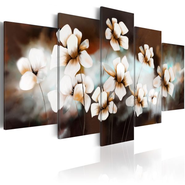 ARTGEIST Soft as silk - Bild med blommotiv tryckt på duk - Flera storlekar 200x100