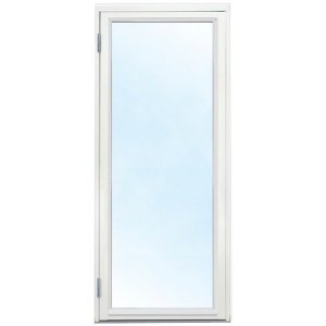 Helglasad fönsterdörr i Trä - 3-glas - U-värde: 1.1