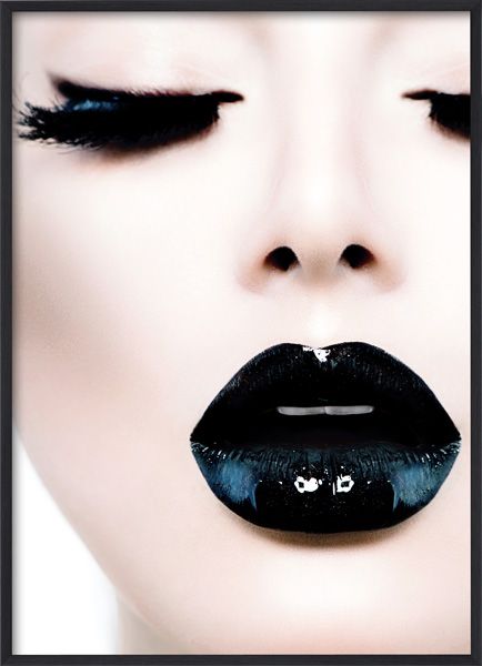 Poster 30x40 Black lipstick