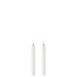 UYUNI LED Kronljus Dimbar Vit 2-pack 2,3x18 cm