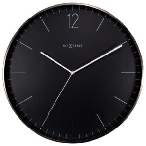 Väggklocka Essential Graphite XXL Svart ø40cm