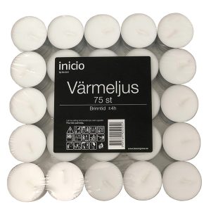 Värmeljus 75-pack