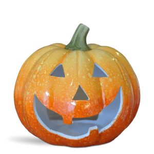 Värmeljuslykta pumpis liten