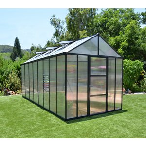 Växthus Glory - 11,8 m² - antracit