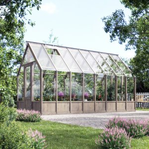 Växthus Ophelia i trä - 11 m²