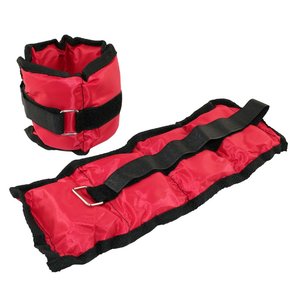 Viktmanchetter - 2 x 0,7 kg röd
