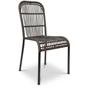 Vilani stol - Brun konstrotting