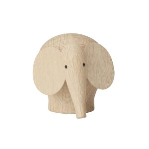 WOUD Nunu elefant liten - naturlig ek